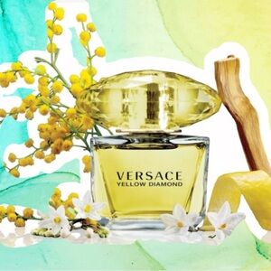Versace Yellow Diamond Fragrance with Floral Accents
